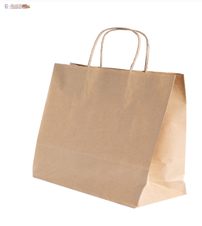 Túi Giấy Kraft Quai Xách 120gsm – Kích Thước 25x14x25cm (Rộng x Hông x Cao)