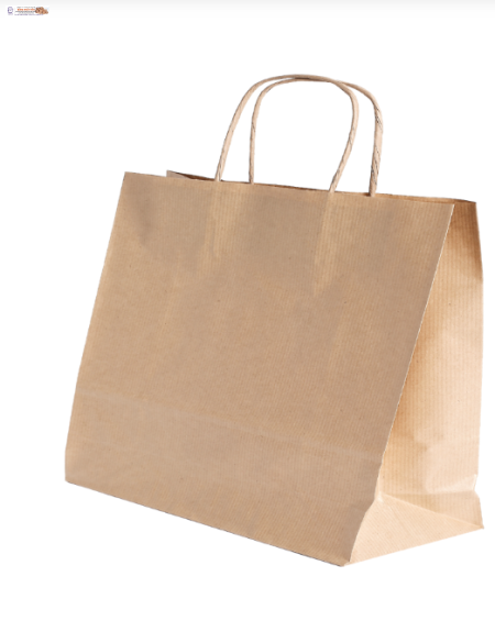 Túi Giấy Kraft Quai Xách – Kích Thước 31 x 32 x 17 cm (Rộng x Cao x Hông)