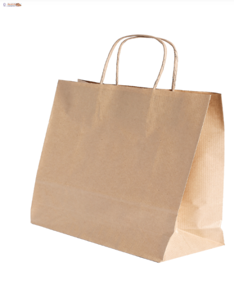Túi Giấy Kraft Quai Xách 120gsm – Kích Thước 25x14x25cm (Rộng x Hông x Cao)